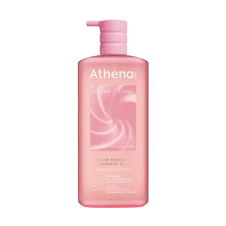 Glow Restore Shower Oil Q2 Almond Crème